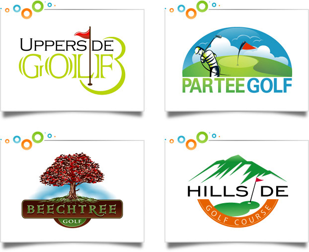 Golf Courses Logo Designs