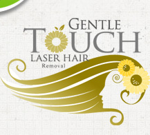 Gentle Touch Laser Hair Removal Logo Design